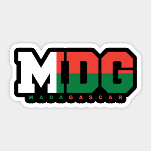 Madagascar Sticker